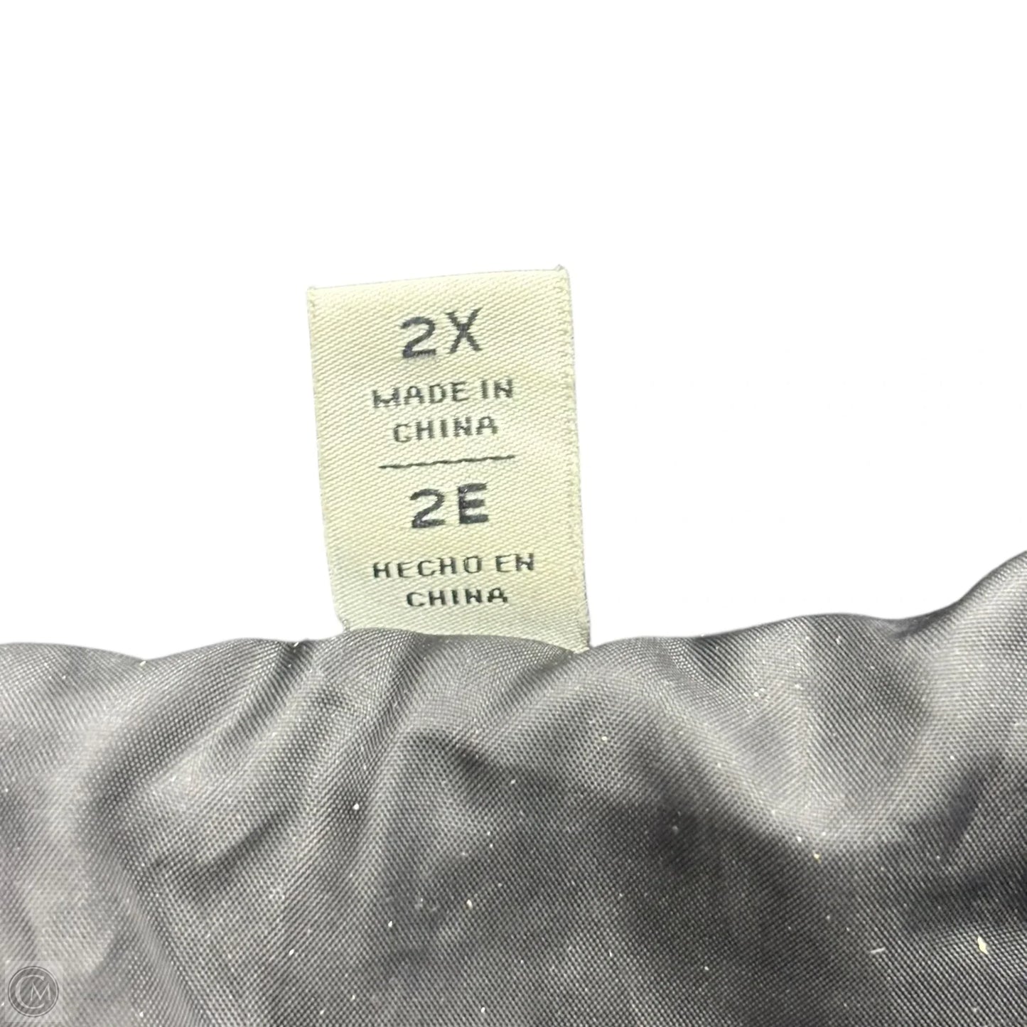 Coat Faux Fur & Sherpa By Levis In Black, Size: 2x