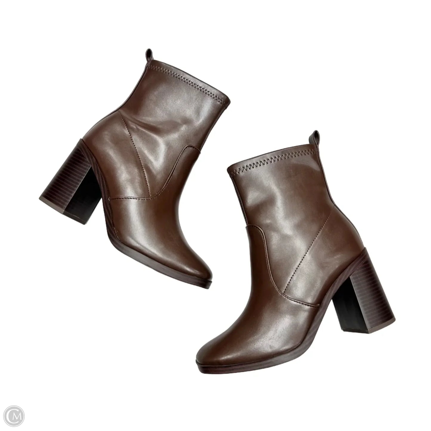 Boots Ankle Heels By Lc Lauren Conrad In Brown, Size: 7