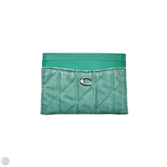 Id/card Holder Designer By Coach, Size: Small