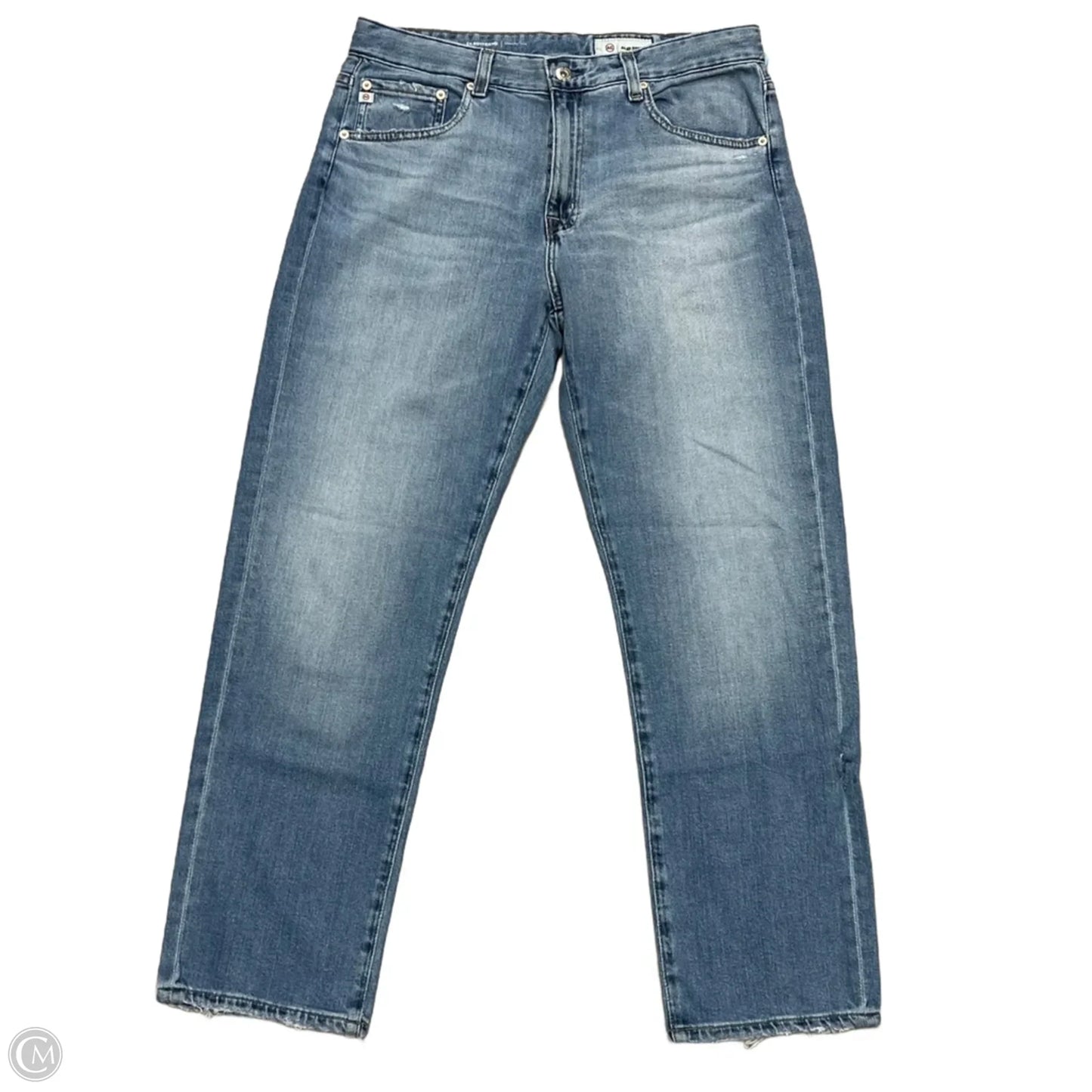 Jeans Boyfriend By Ag Jeans In Blue Denim, Size: 8