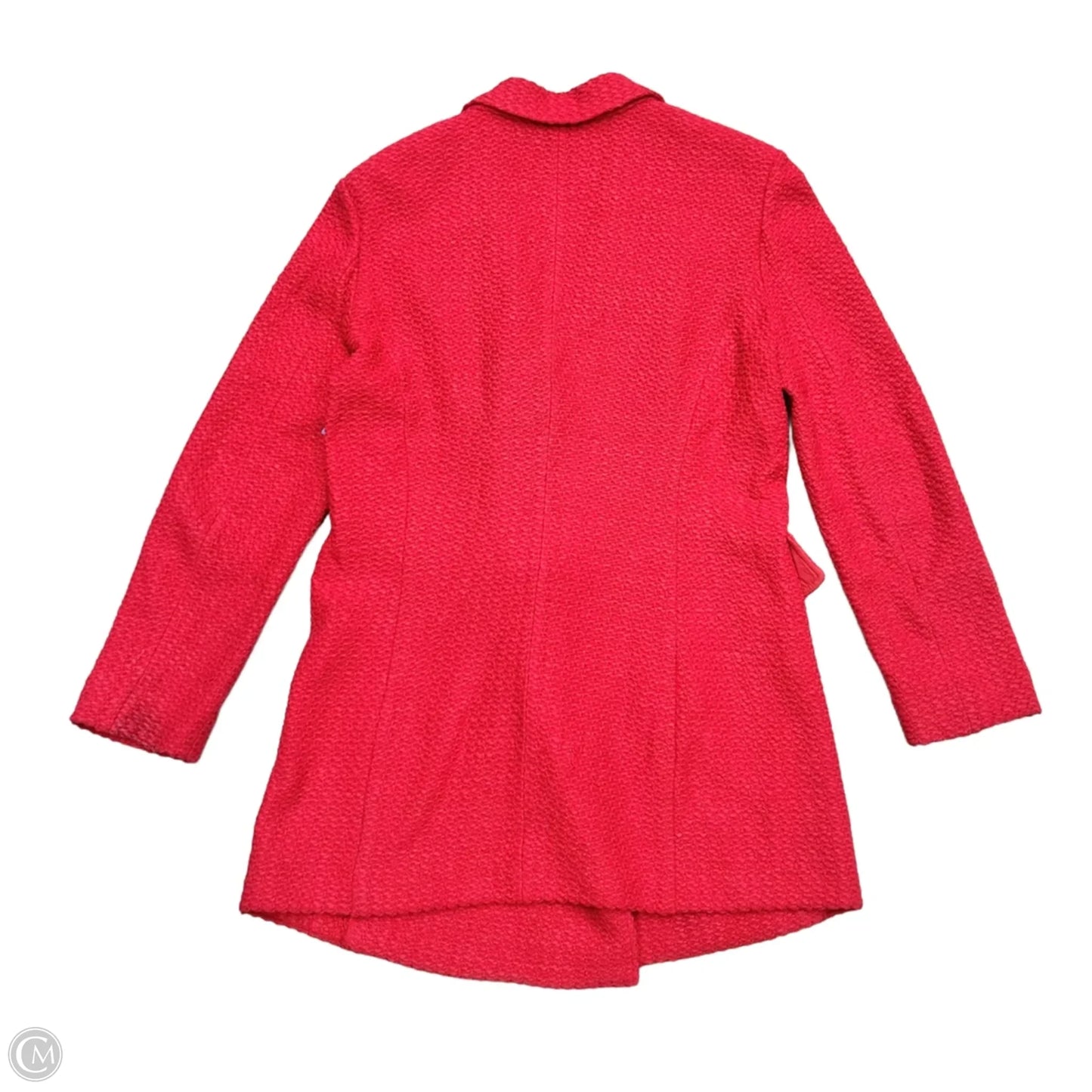 Blazer Luxury Designer By St John Collection In Red, Size: L