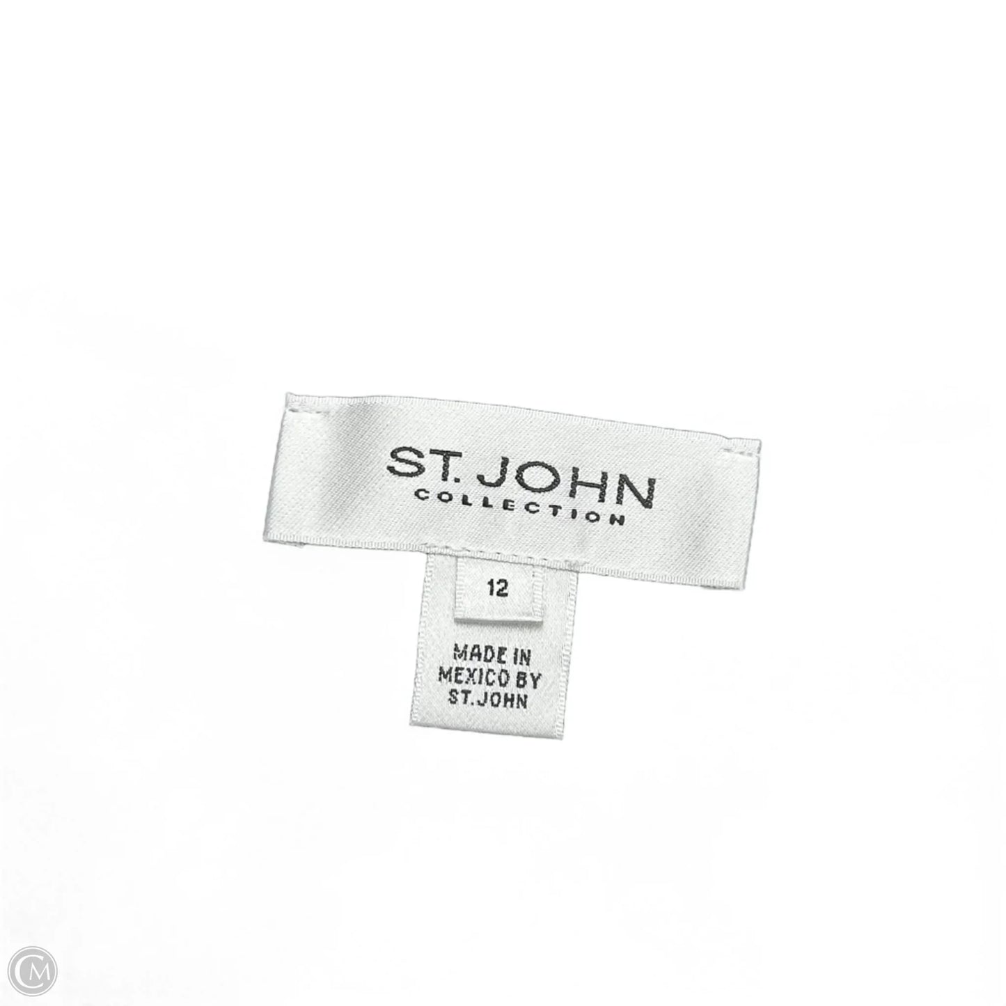 Dress Luxury Designer By St John Collection In Navy, Size: L