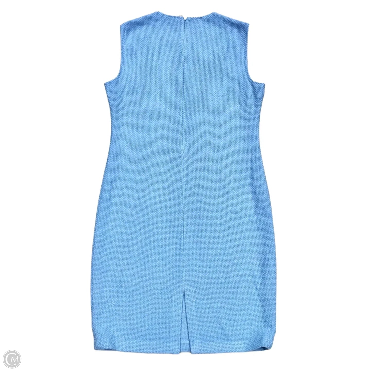 Dress Luxury Designer By St John Collection In Blue, Size: L