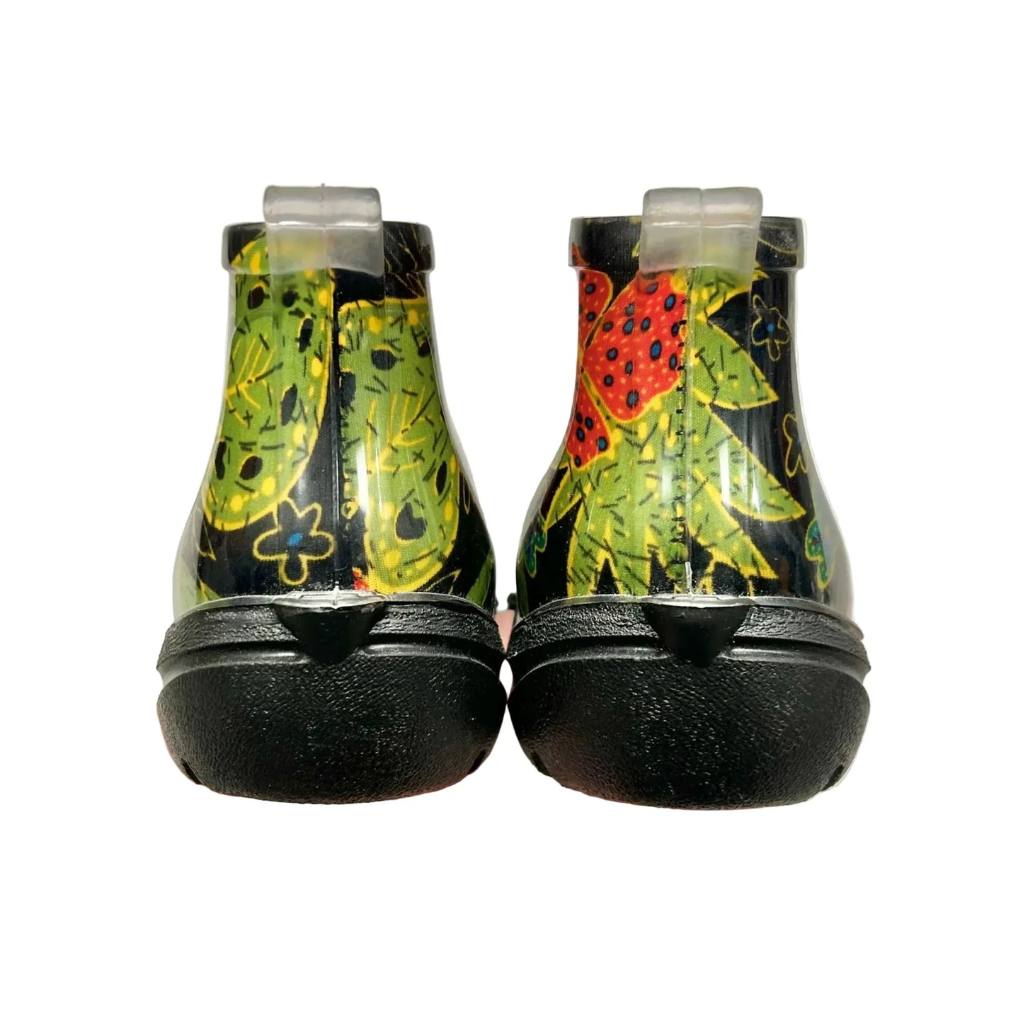 Boots Rain By Sloggers In Black & Red, Size: 10