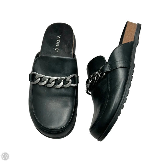 Shoes Flats By Vionic In Black, Size: 9.5