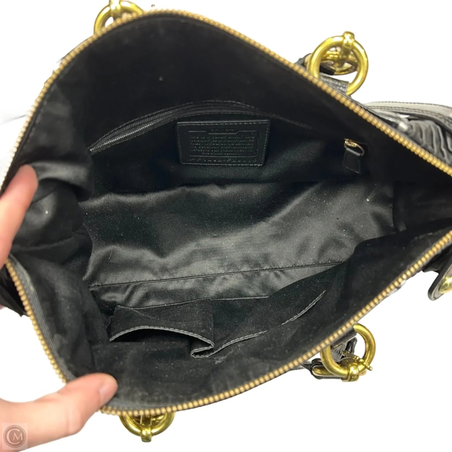 Handbag Designer By Coach, Size: Medium