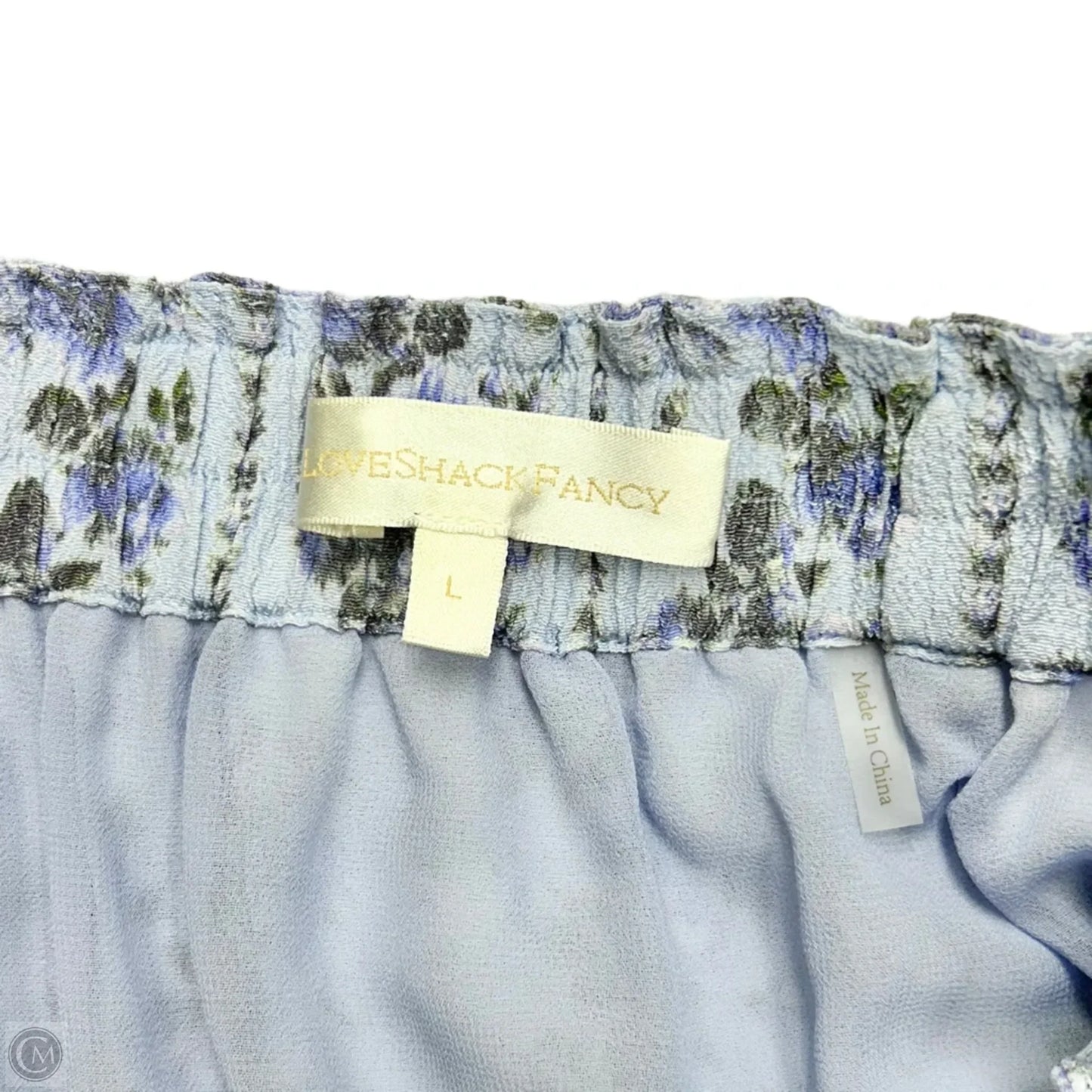 Skirt Mini & Short By Loveshackfancy In Blue, Size: L