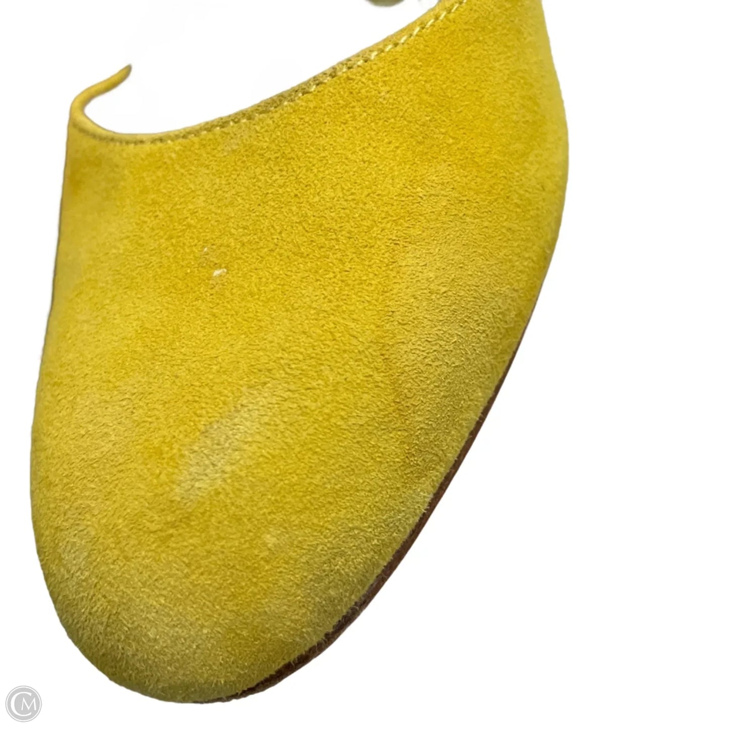 Shoes Heels Block By Boden In Yellow, Size: 10.5