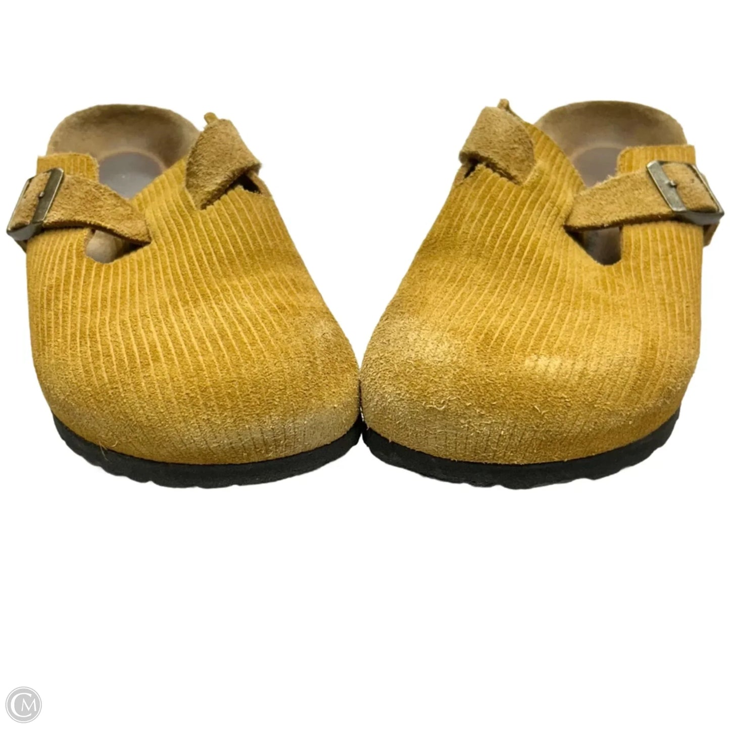 Shoes Flats By Birkenstock In Yellow, Size: 7