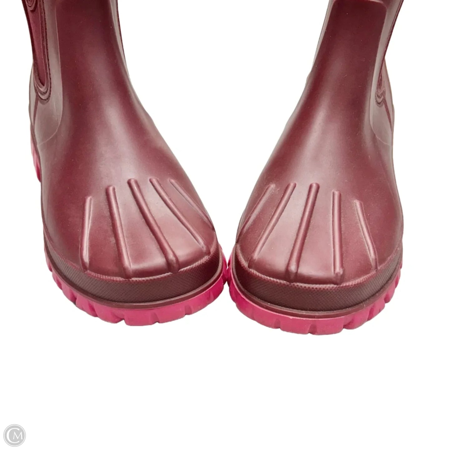 Boots Rain By Michael By Michael Kors In Maroon, Size: 8
