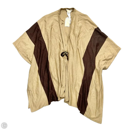 Shawl By Michael By Michael Kors In Tan, Size: Osfm