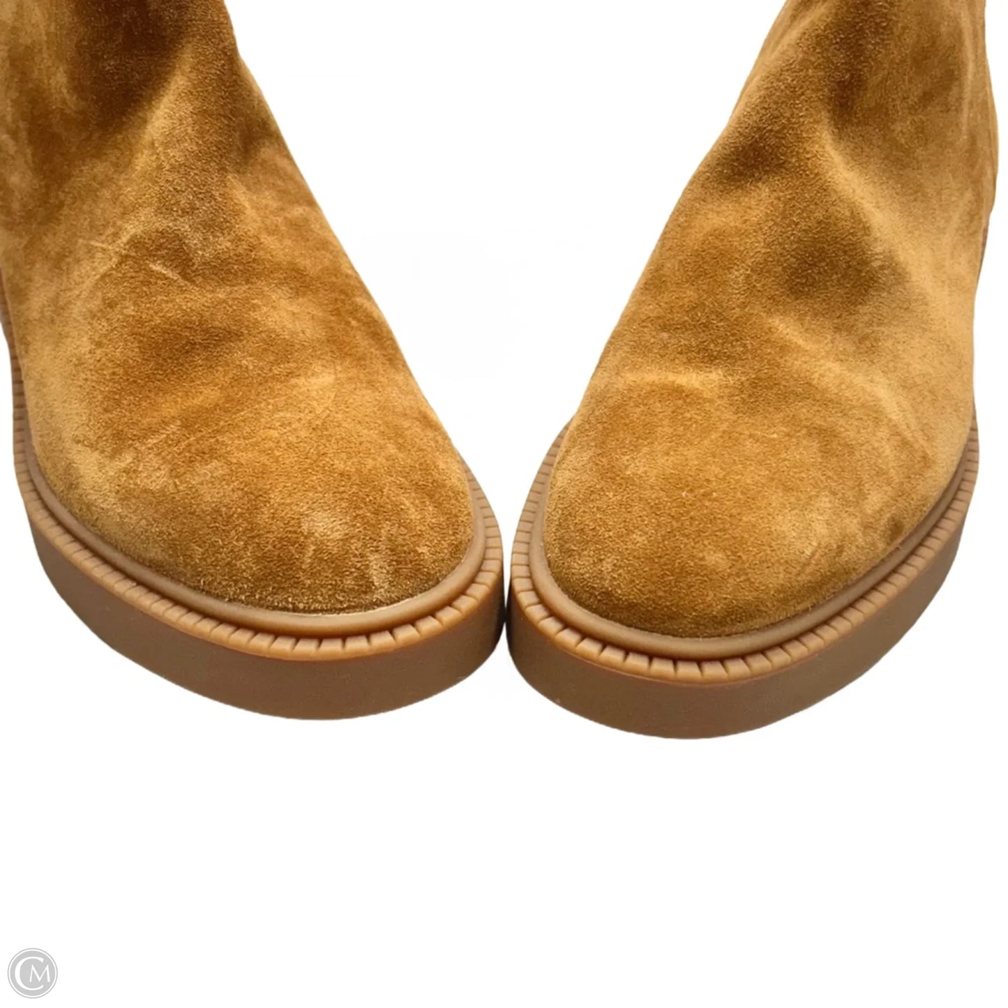 Boots Ankle Heels By Vince In Tan, Size: 9