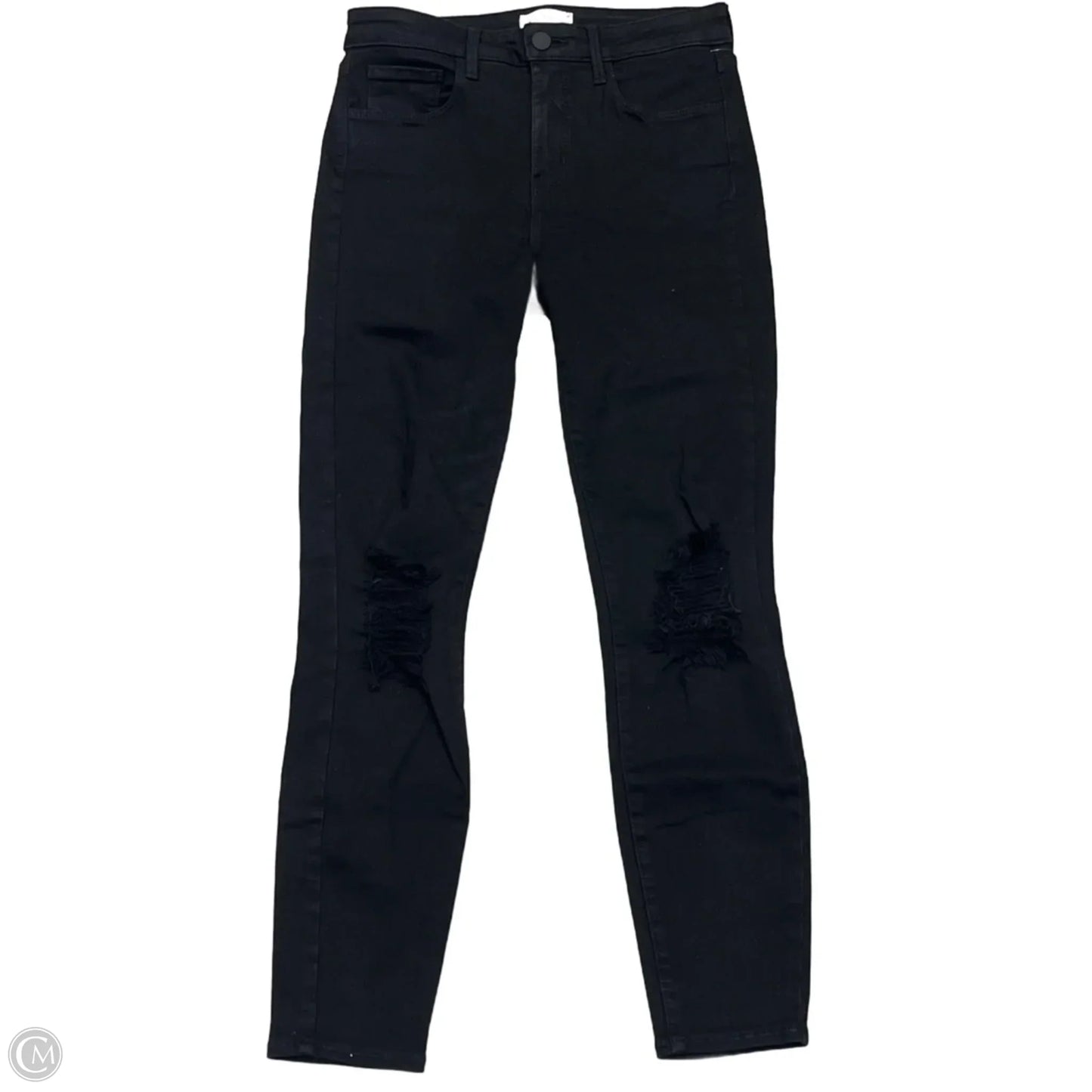 Jeans Skinny By L Agence In Black, Size: 0