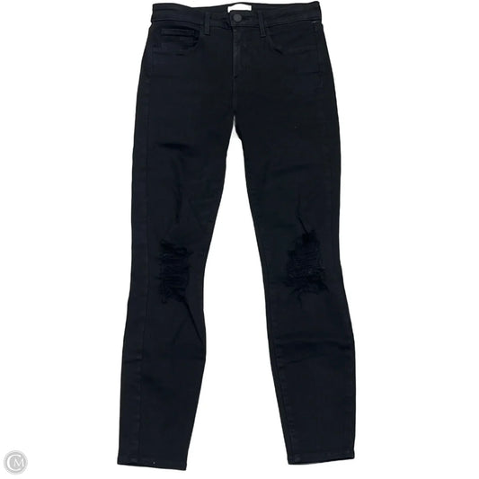 Jeans Skinny By L Agence In Black, Size: 0