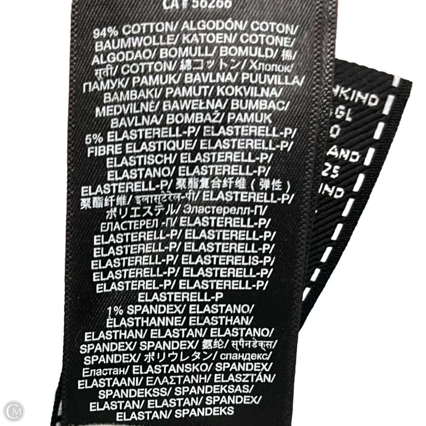 Jeans Skinny By 7 For All Mankind In Blue Denim, Size: 0