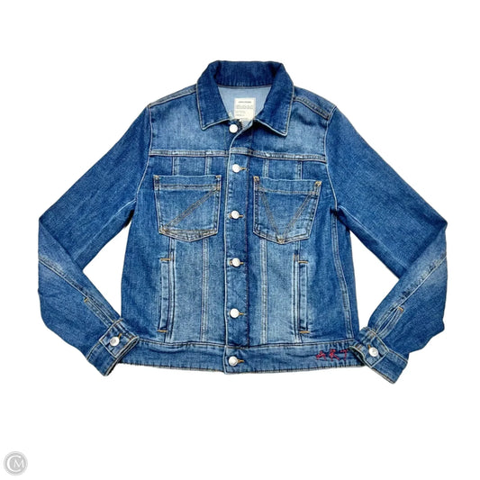 Jacket Denim By Zadig And Voltaire In Blue Denim, Size: M