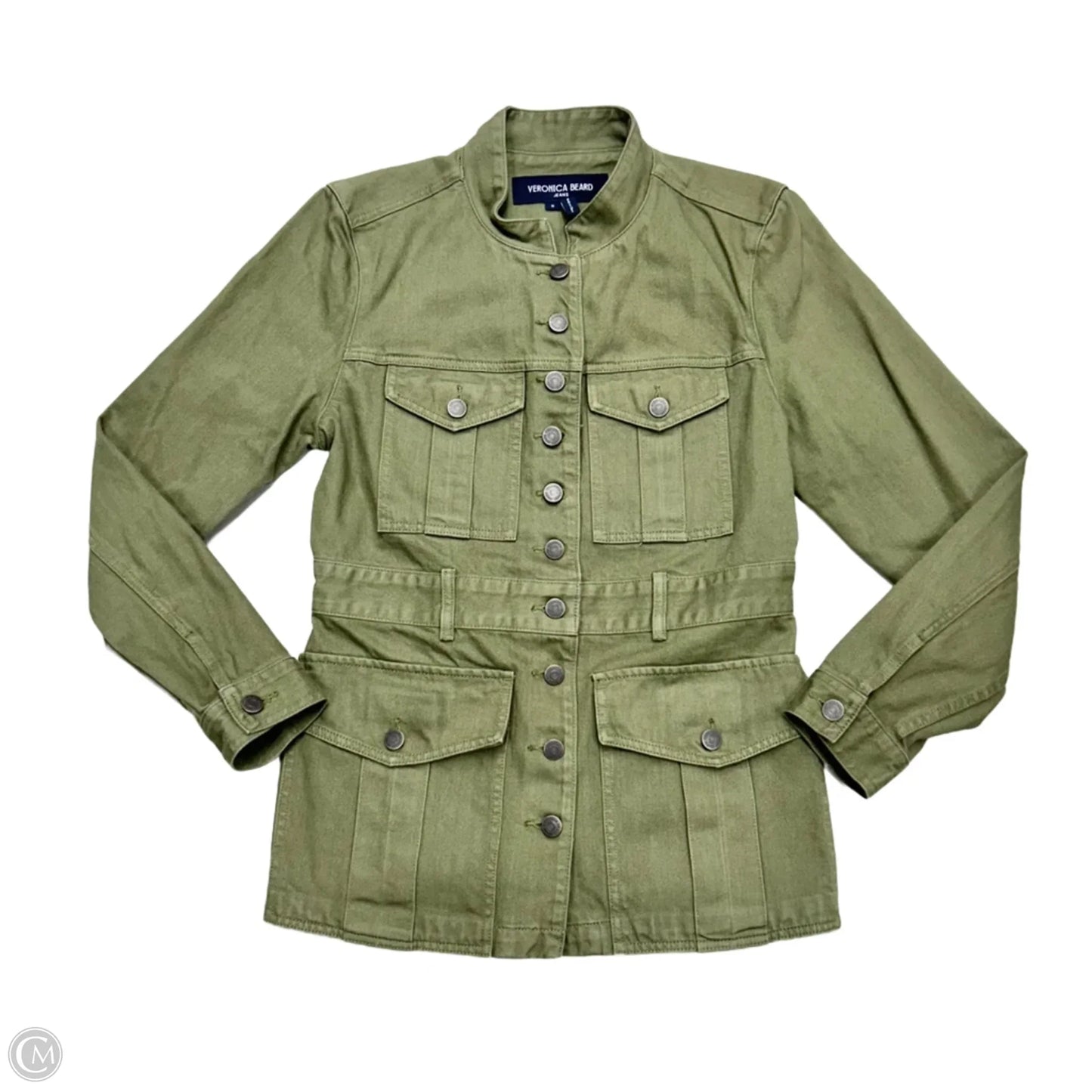 Jacket Utility By Veronica Beard In Green, Size: M