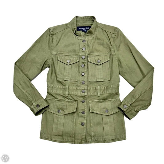 Jacket Utility By Veronica Beard In Green, Size: M