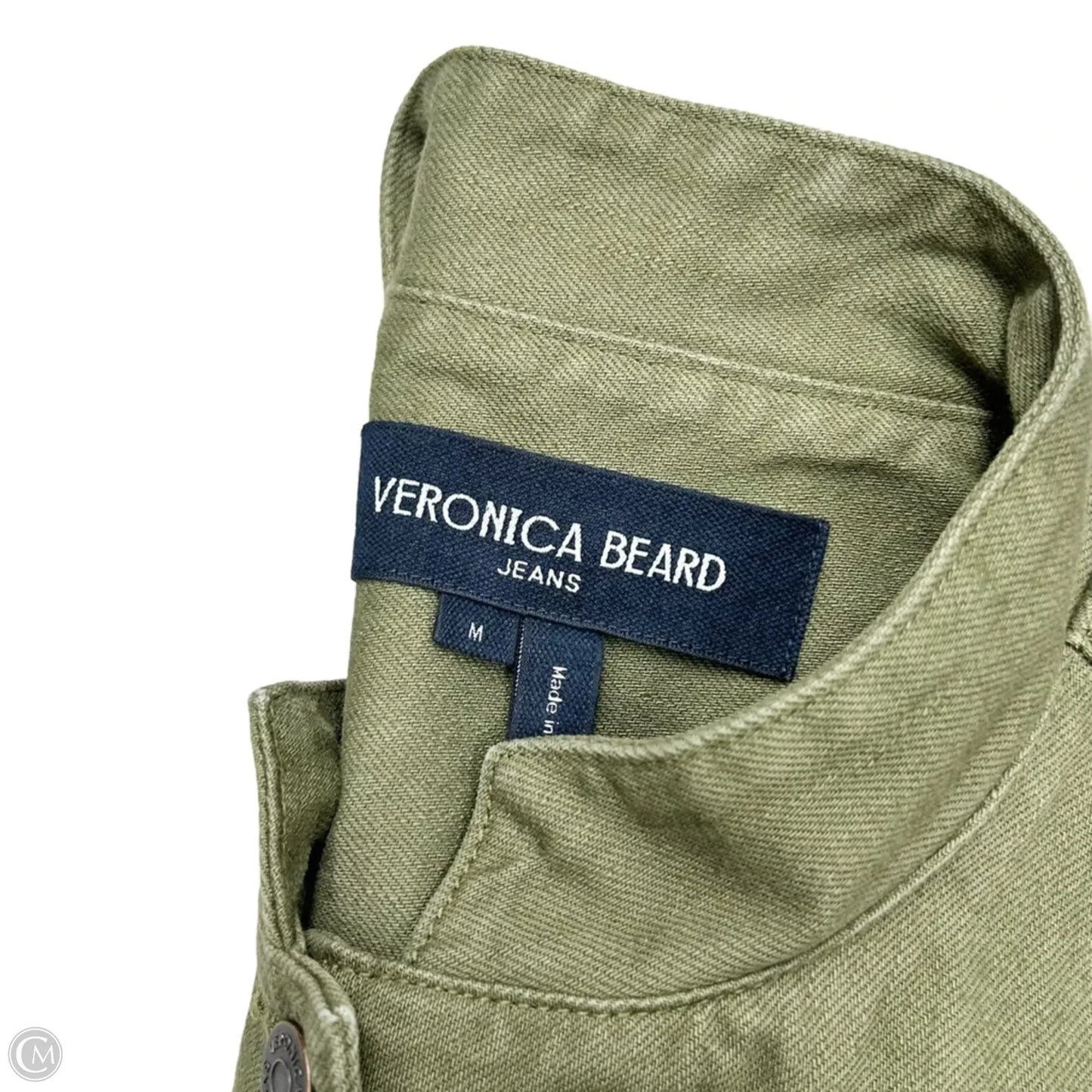 Jacket Utility By Veronica Beard In Green, Size: M