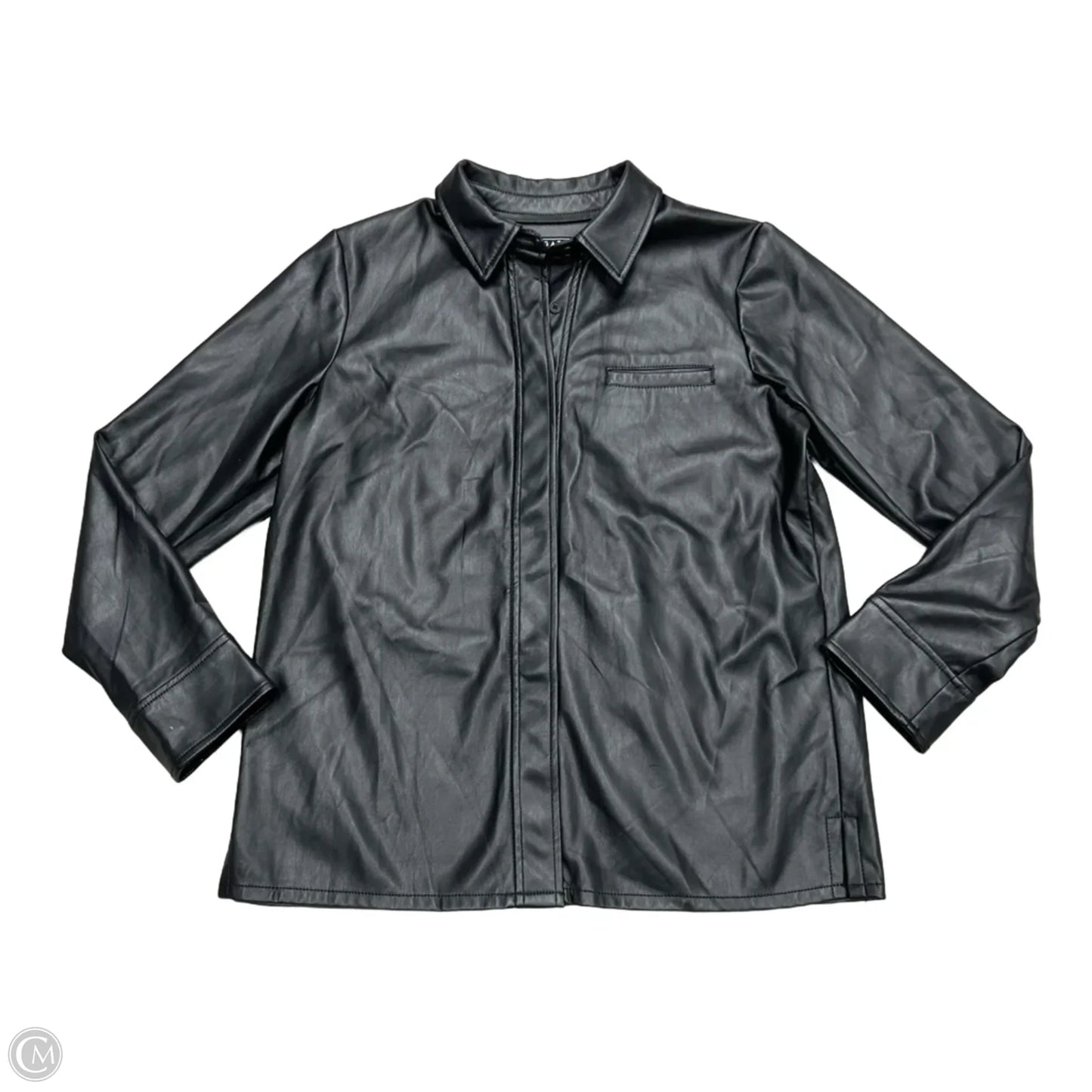 Jacket Shirt By Bagatelle In Black, Size: M