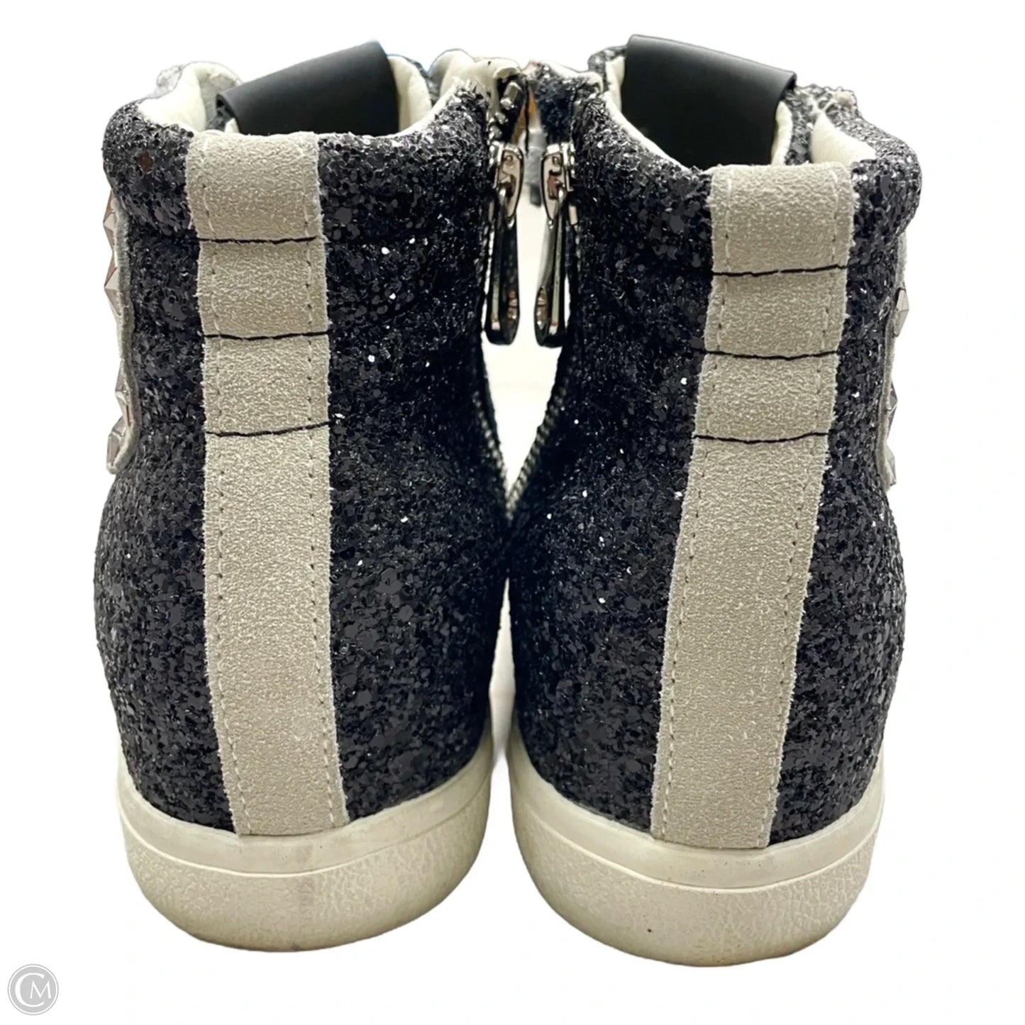 Shoes Sneakers By Vintage Havana In Black & Grey, Size: 8