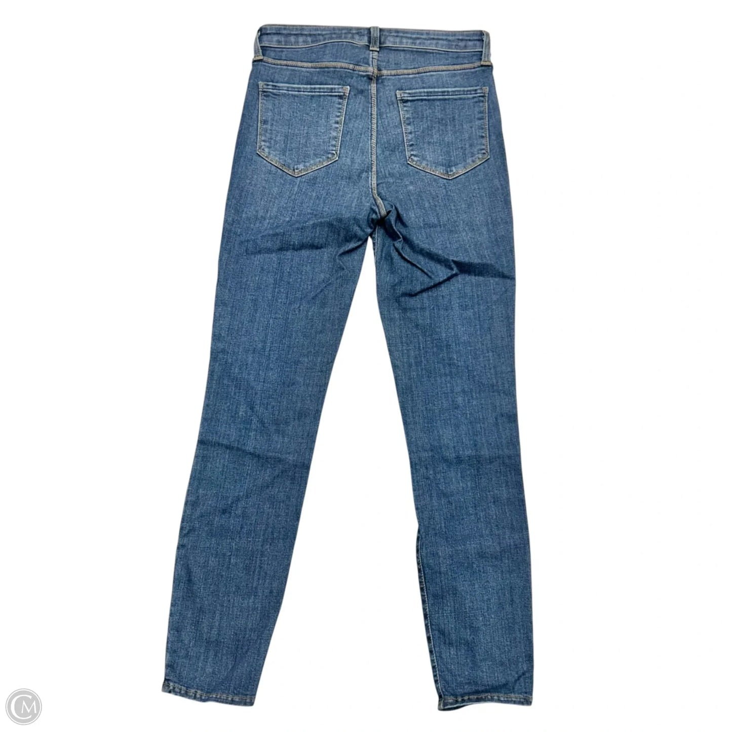 Jeans Skinny By L Agence In Blue Denim, Size: 0
