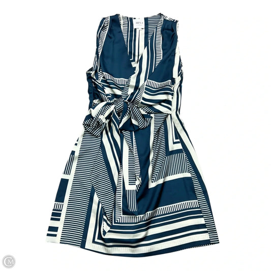 Dress Designer By Misa In Blue & White, Size: S