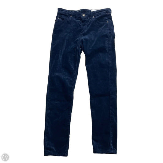 Pants Corduroy By Ag Jeans In Blue, Size: 0p