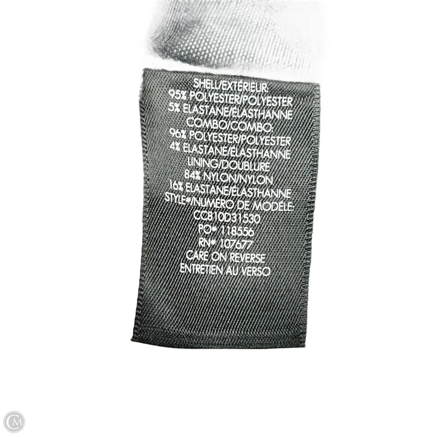 Dress Designer By Alice + Olivia In Black & Gold, Size: Xs