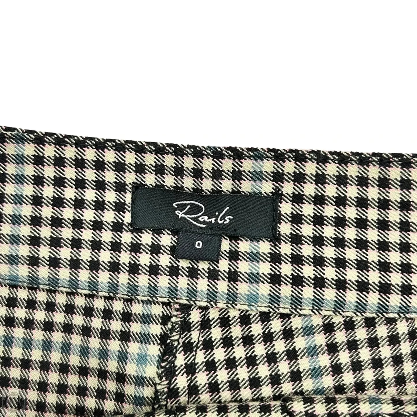 Skirt Midi By Rails In Black & Tan, Size: 0