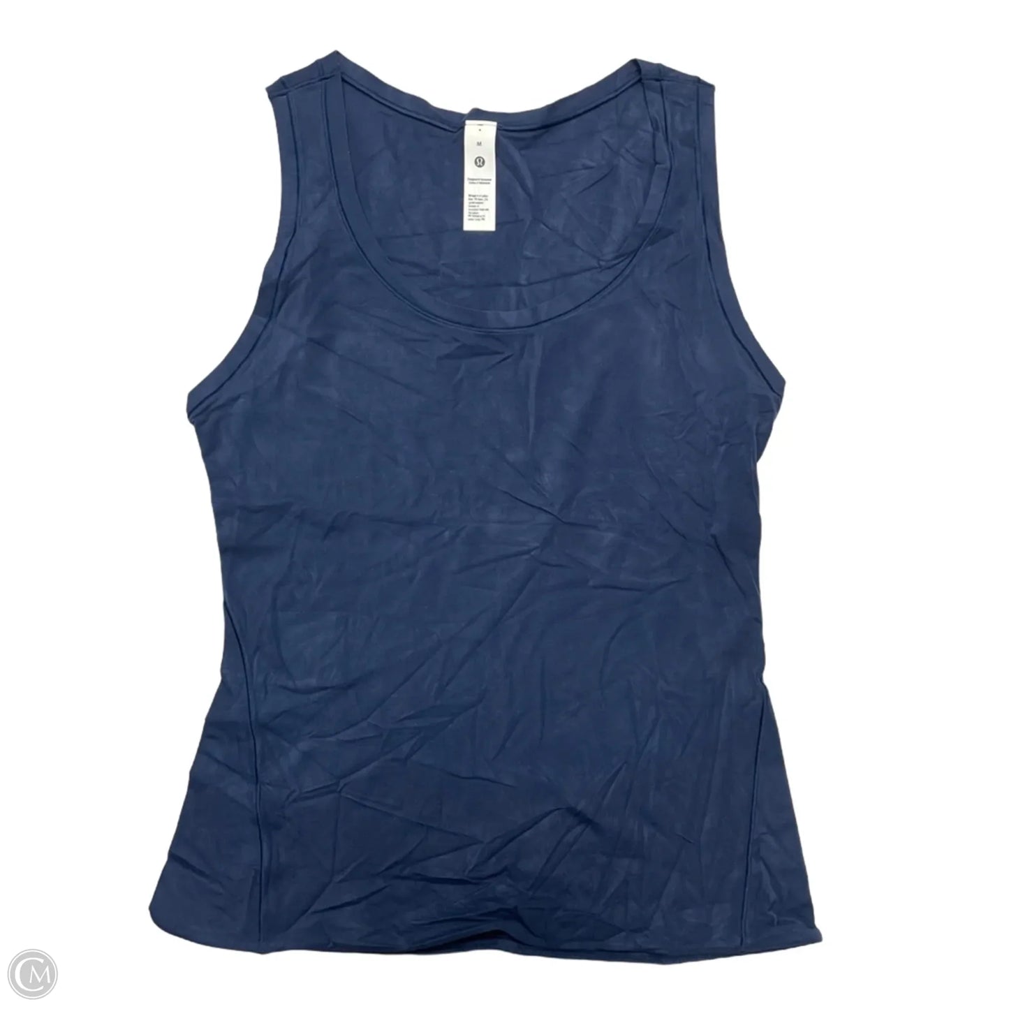 Athletic Tank Top By Lululemon In Navy, Size: M