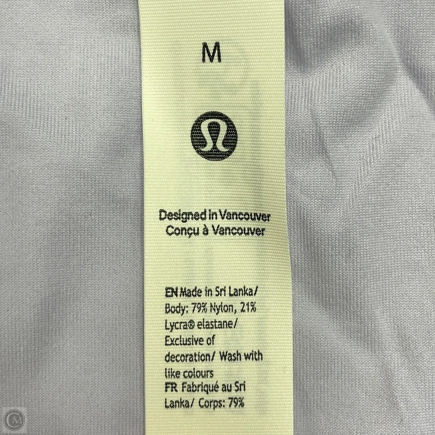 Athletic Tank Top By Lululemon In Purple, Size: M