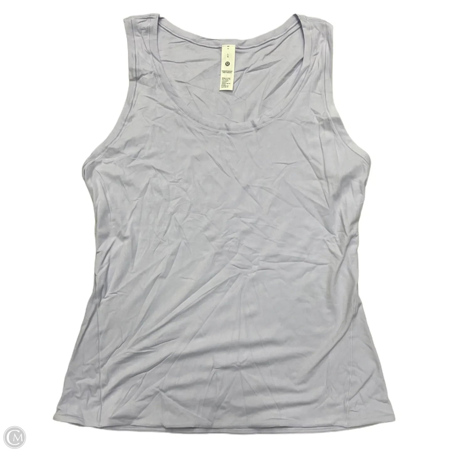 Athletic Tank Top By Lululemon In Purple, Size: L