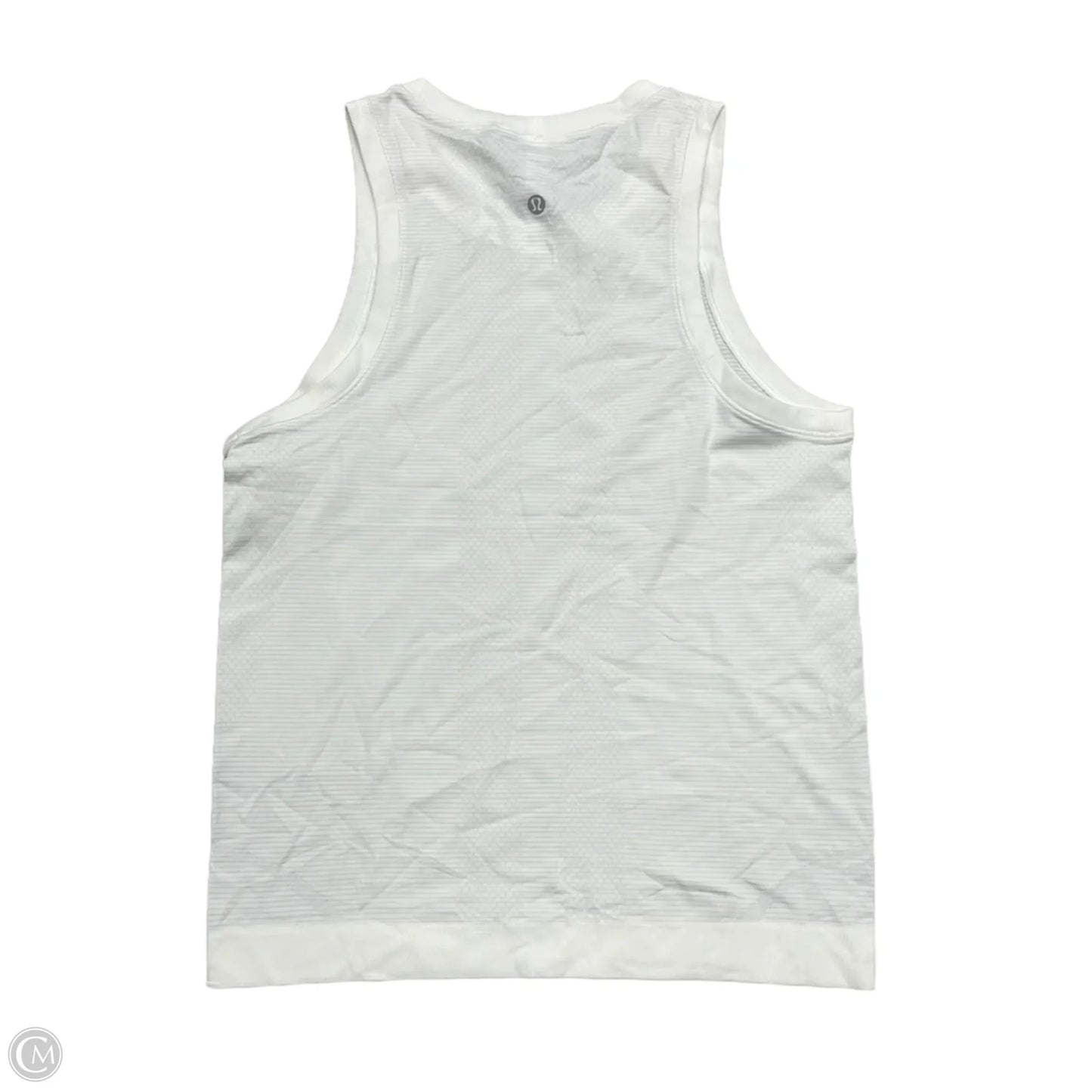 Athletic Tank Top By Lululemon In White, Size: S