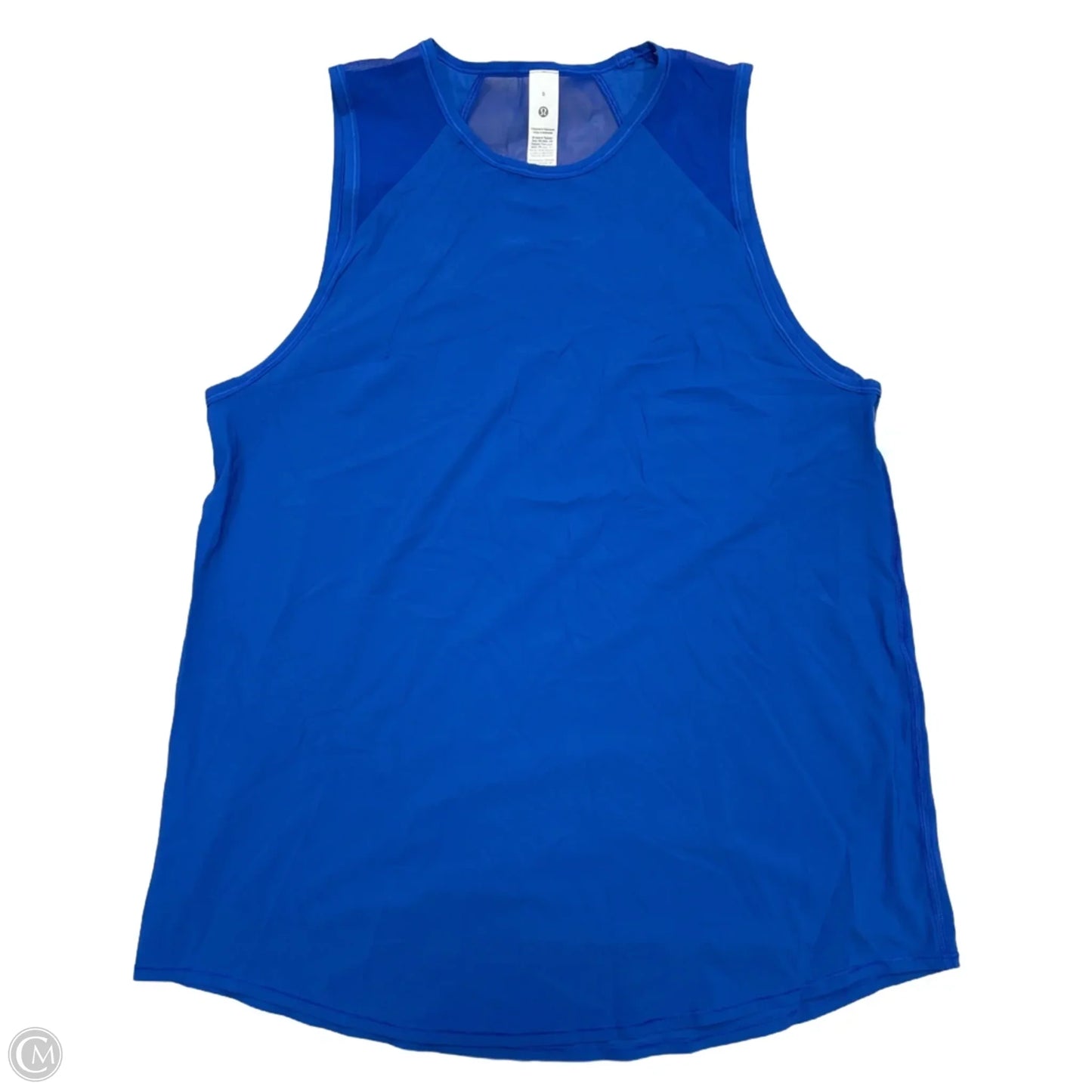 Athletic Tank Top By Lululemon In Blue, Size: M