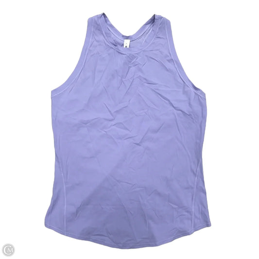 Athletic Tank Top By Lululemon In Purple, Size: M