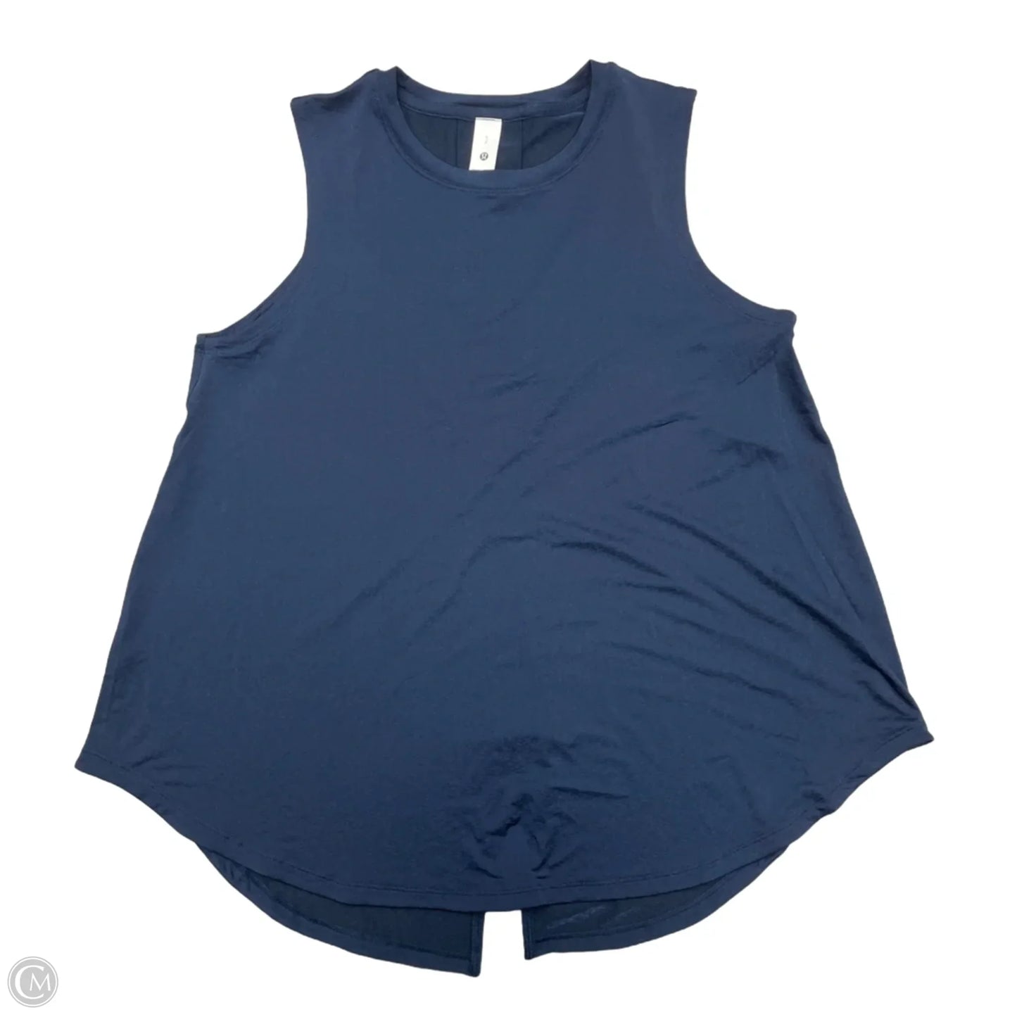 Athletic Tank Top By Lululemon In Navy, Size: S
