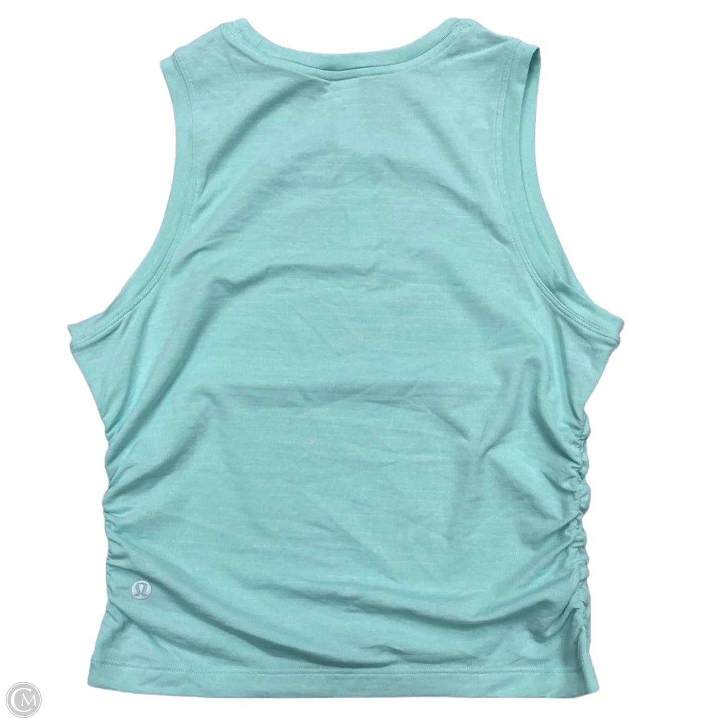 Athletic Tank Top By Lululemon In Aqua, Size: M