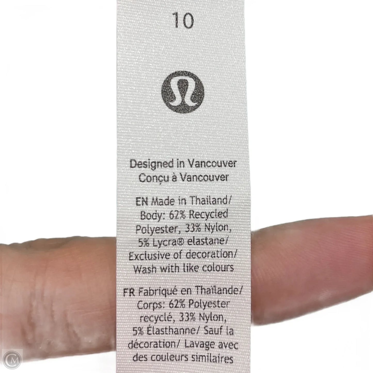 Athletic Tank Top By Lululemon In Aqua, Size: M