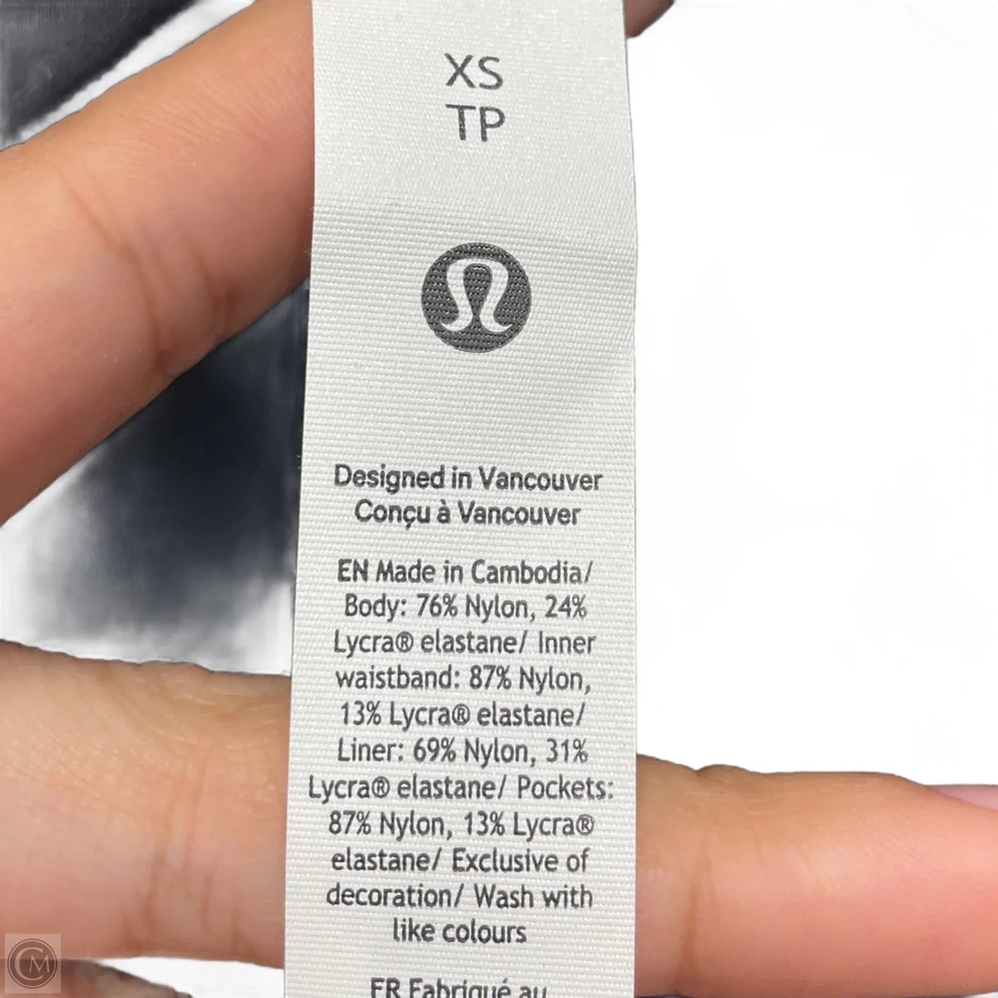 Athletic Skirt By Lululemon In Black, Size: Xs