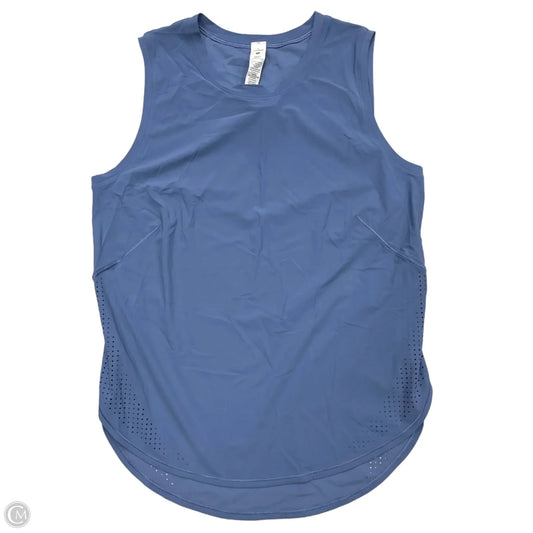 Athletic Tank Top By Lululemon In Blue, Size: S