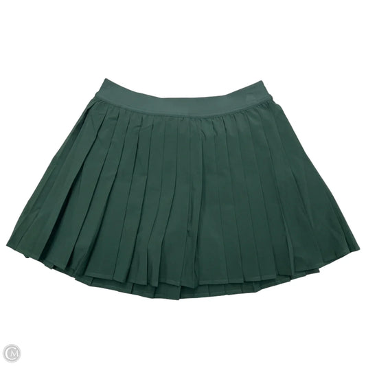 Athletic Skirt By Lululemon In Green, Size: S