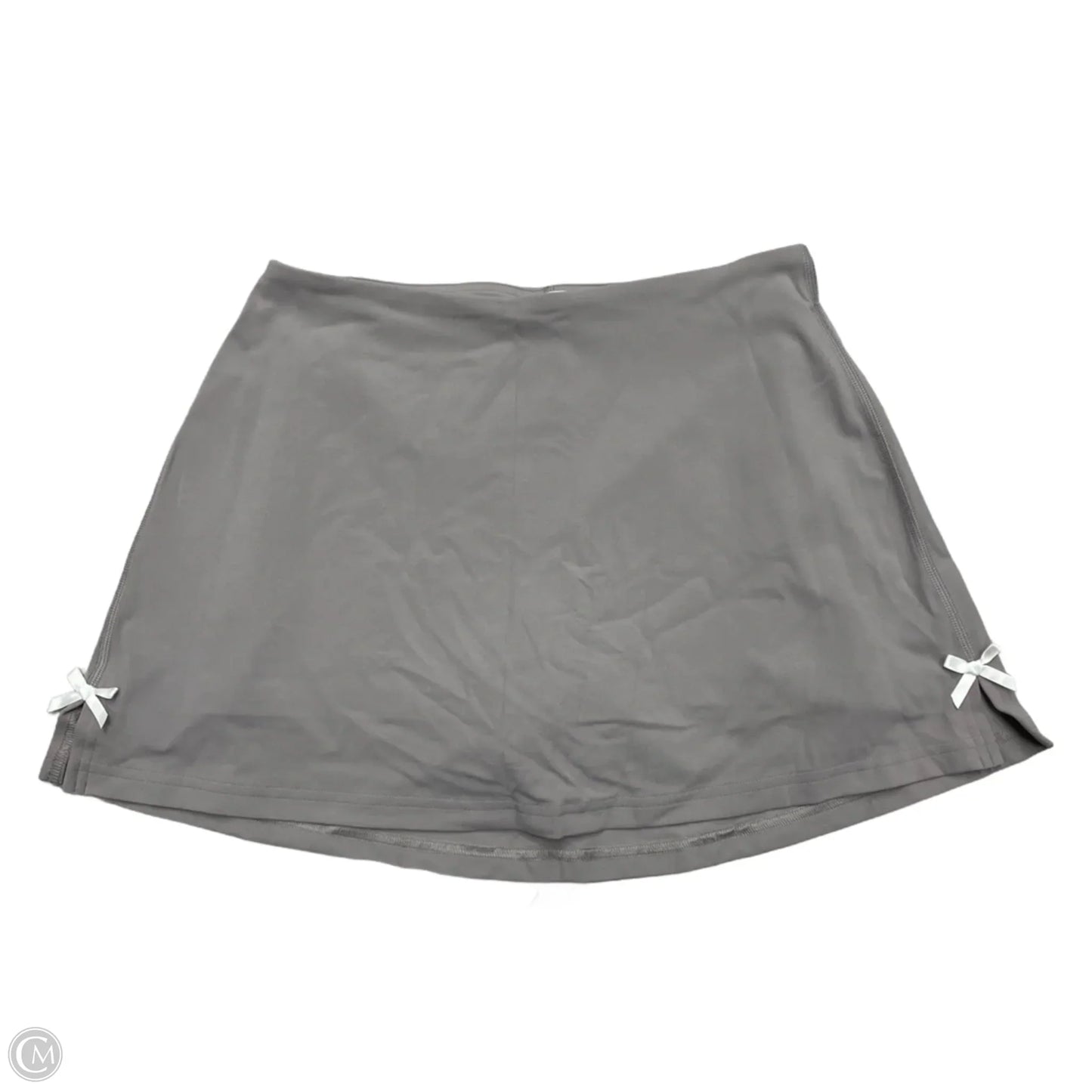 Athletic Skirt By Lululemon In Grey, Size: Xs