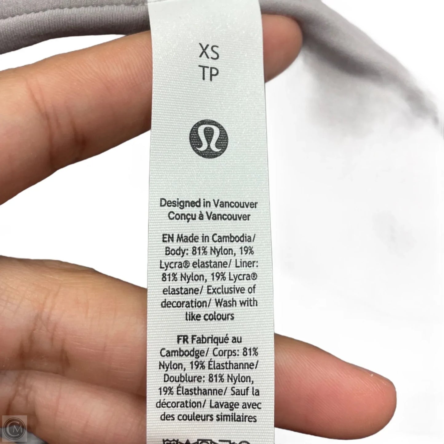 Athletic Skirt By Lululemon In Grey, Size: Xs