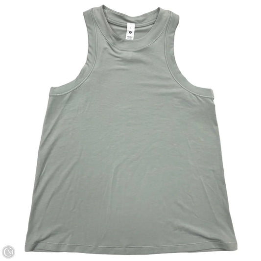 Athletic Tank Top By Lululemon In Grey, Size: S