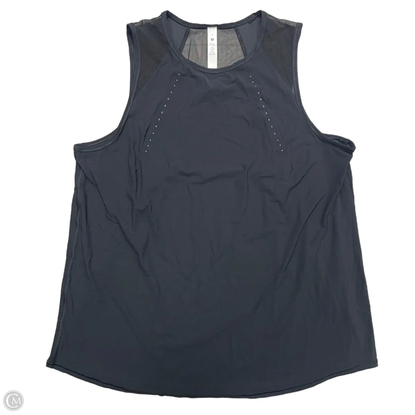 Athletic Tank Top By Lululemon In Black, Size: M