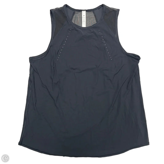 Athletic Tank Top By Lululemon In Black, Size: M