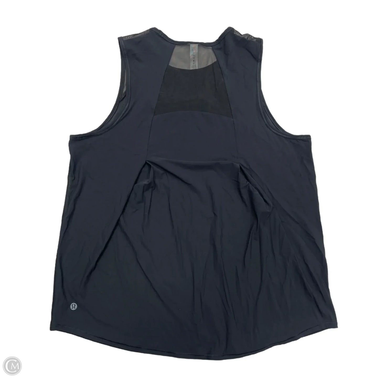 Athletic Tank Top By Lululemon In Black, Size: M