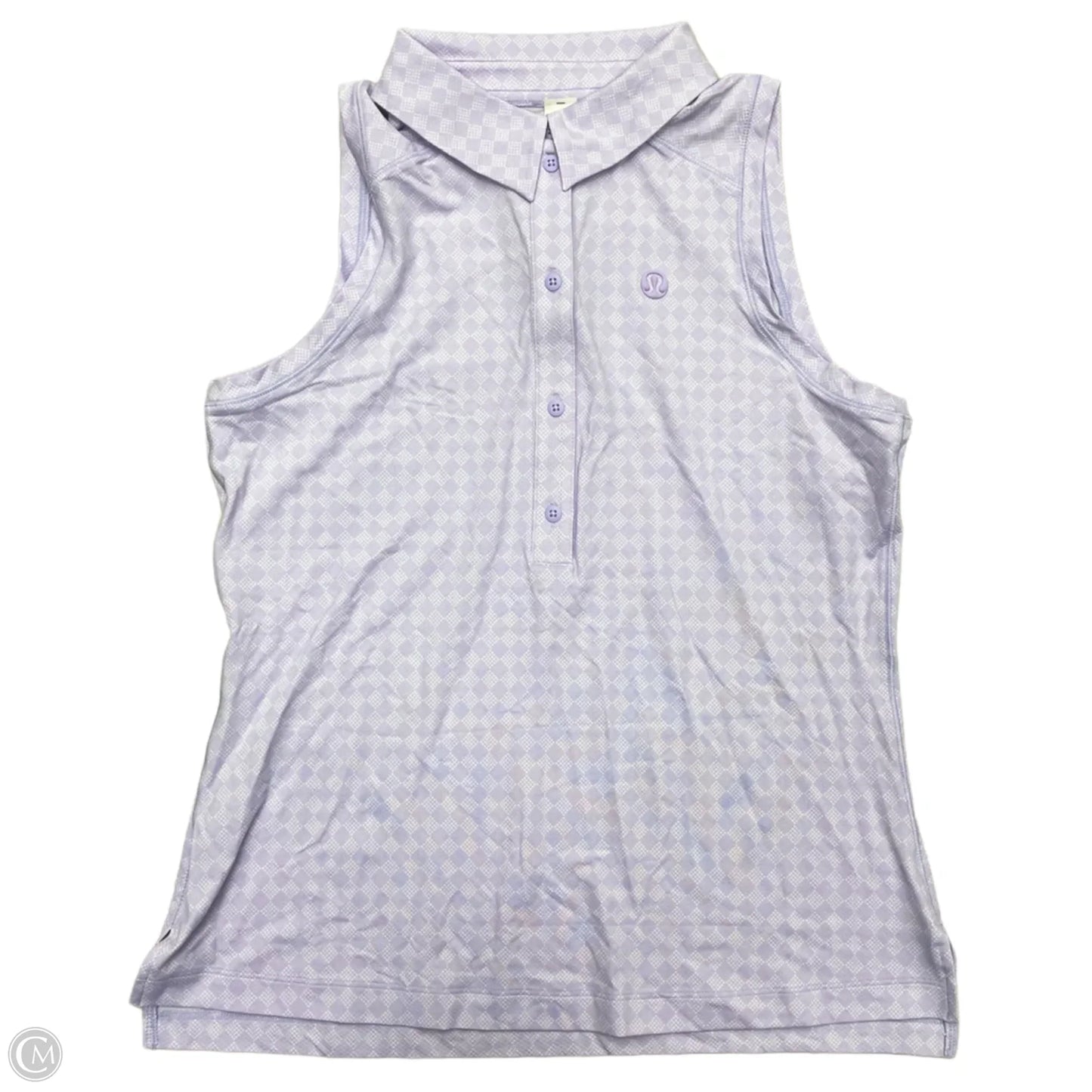 Athletic Tank Top By Lululemon In Purple, Size: S