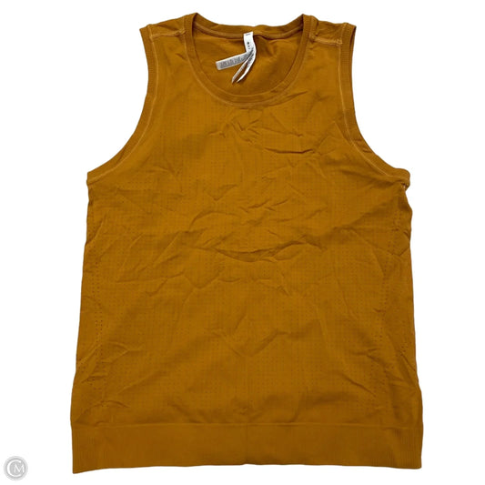 Athletic Tank Top By Athleta In Gold, Size: S